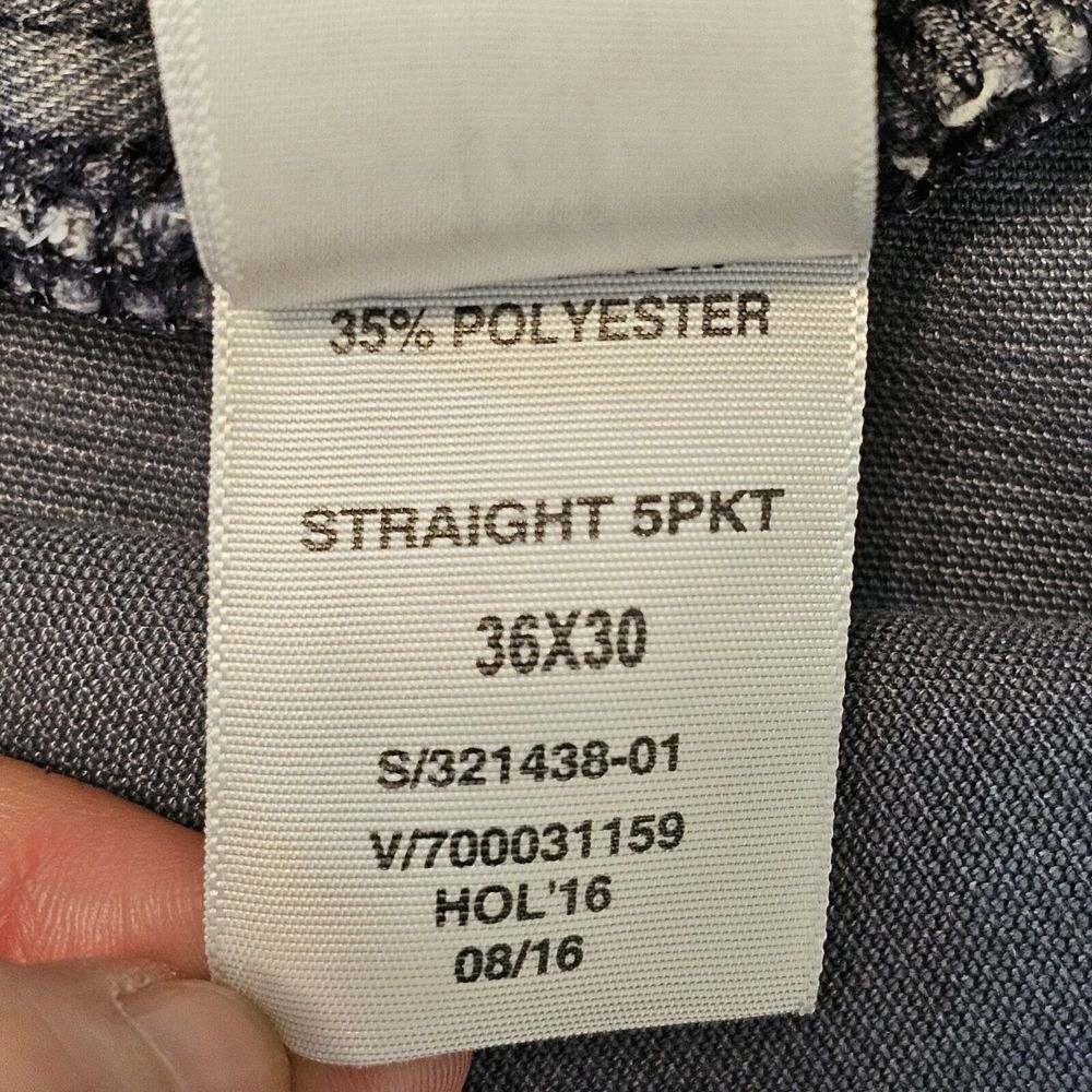 Gap 1969 Corduroy‎ Straight Fit 5-Pockets Pants Preppy Gray 38x30* (*Tag 36x30) - Picture 10 of 14
